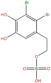 2,3-Dibromo-4,5-dihydroxyphenylethanol sulfate